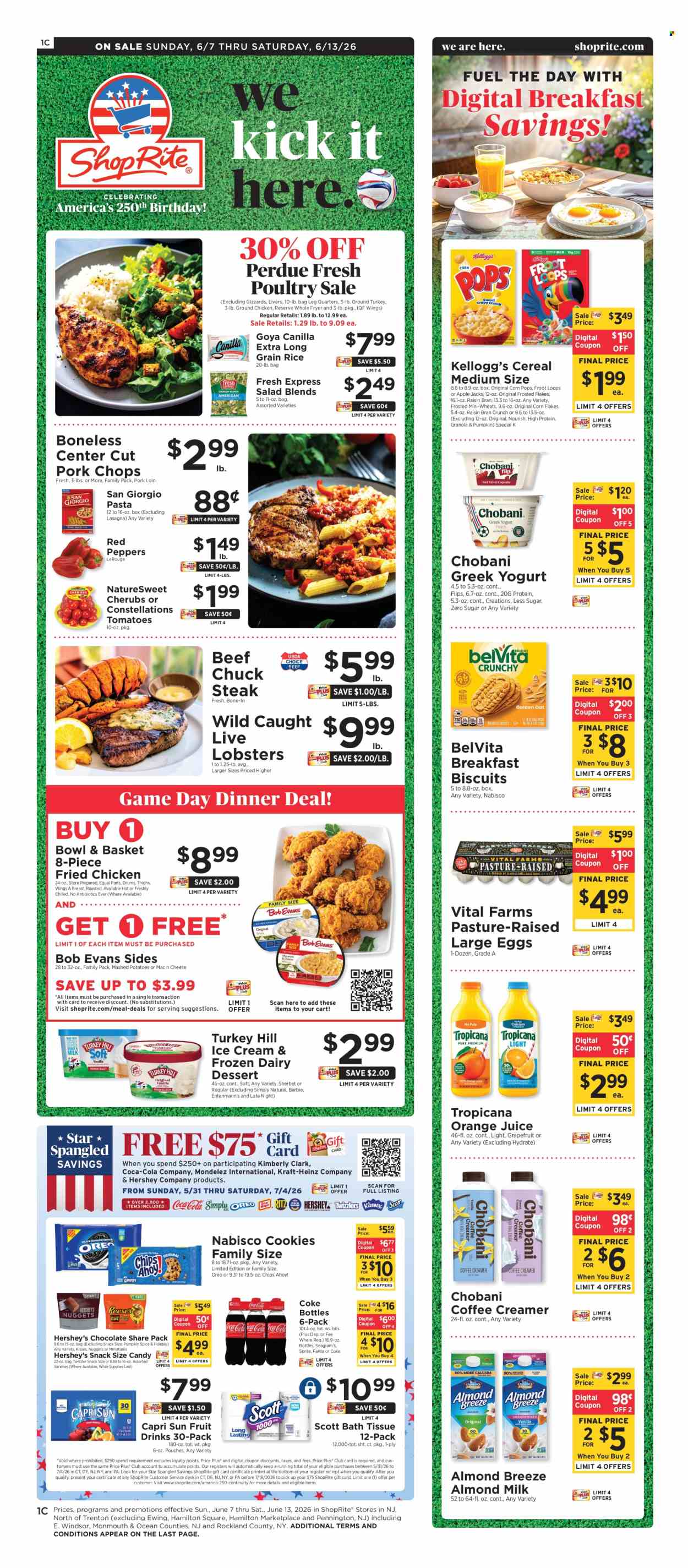 ShopRite ad - 06/07/2026 - 06/13/2026. Page 2