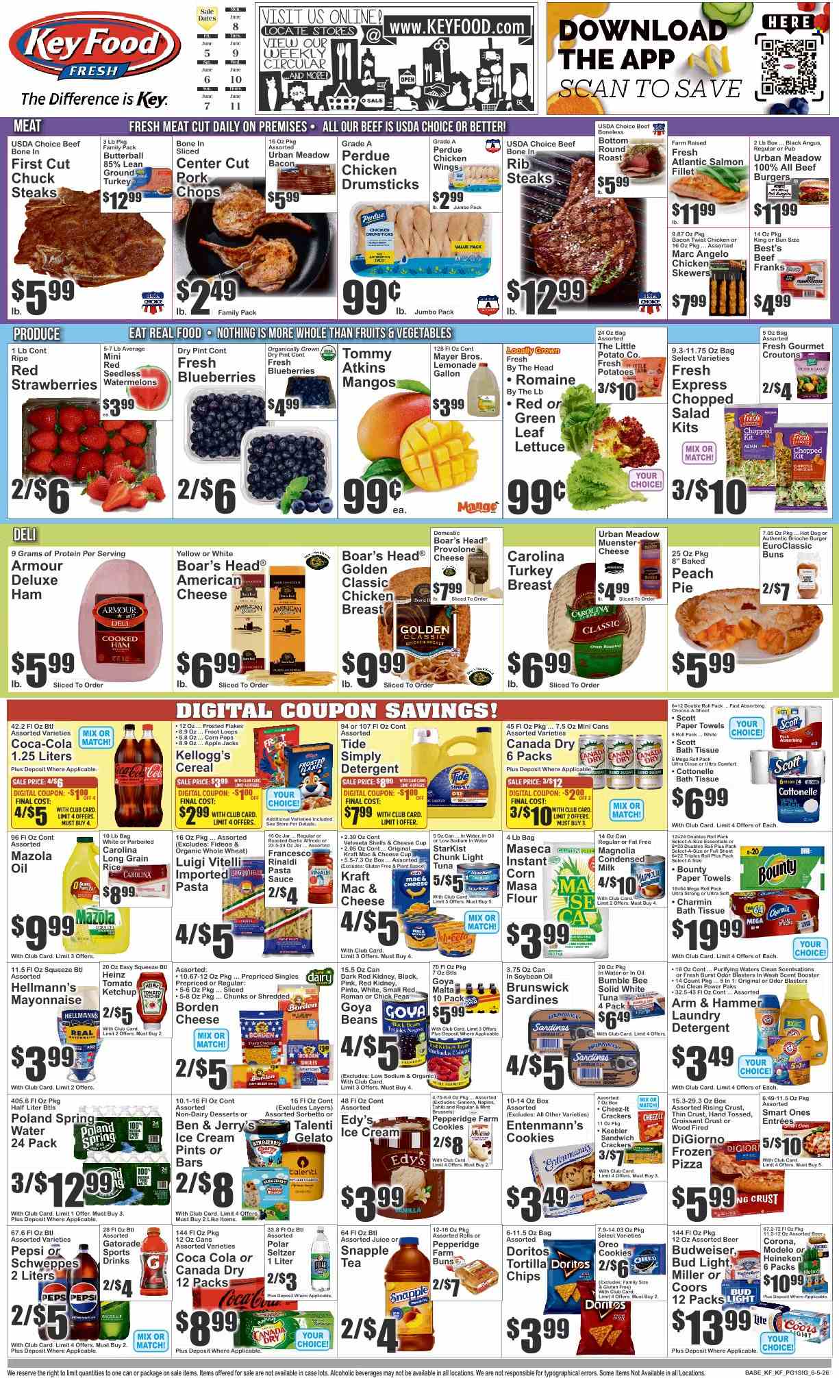 Key Food ad - 06/05/2026 - 06/11/2026. Page 1