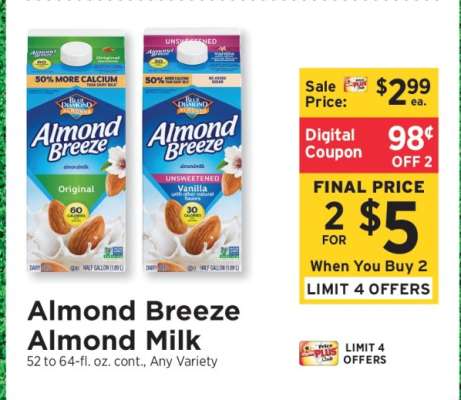 Almond Breeze Almond Milk