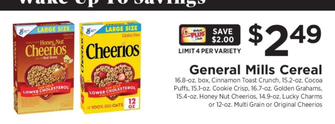 General Mills Cereal