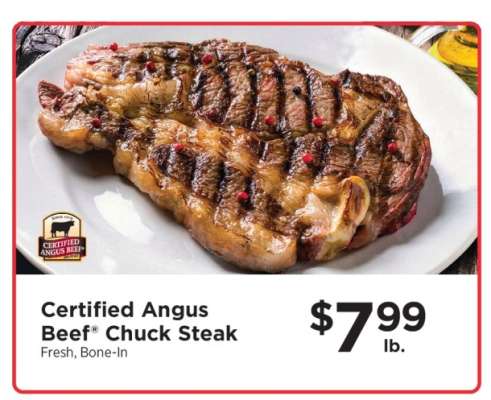 Certified Angus Beef Chuck Steak