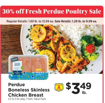 Perdue Boneless Skinless Chicken Breast