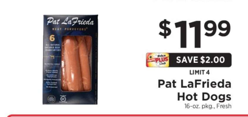 Pat LaFrieda Hot Dogs