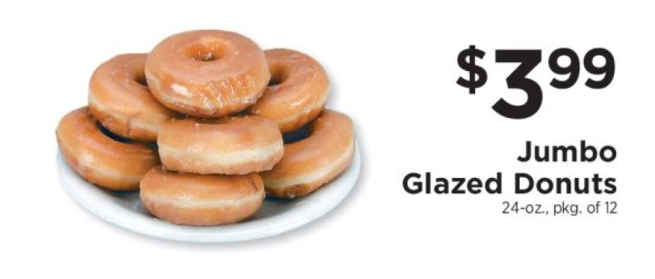 Jumbo Glazed Donuts