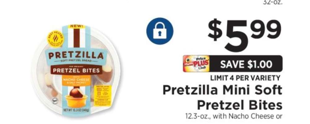 Pretzilla Mini Soft Pretzel Bites