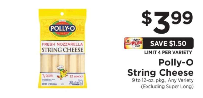 Polly-O String Cheese