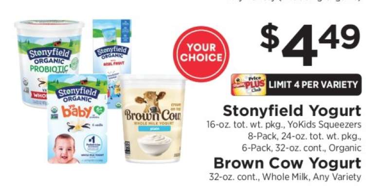 Stonyfield Yogurt, Brown Cow Yogurt