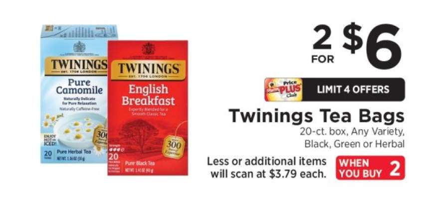 Twinings Tea Bags