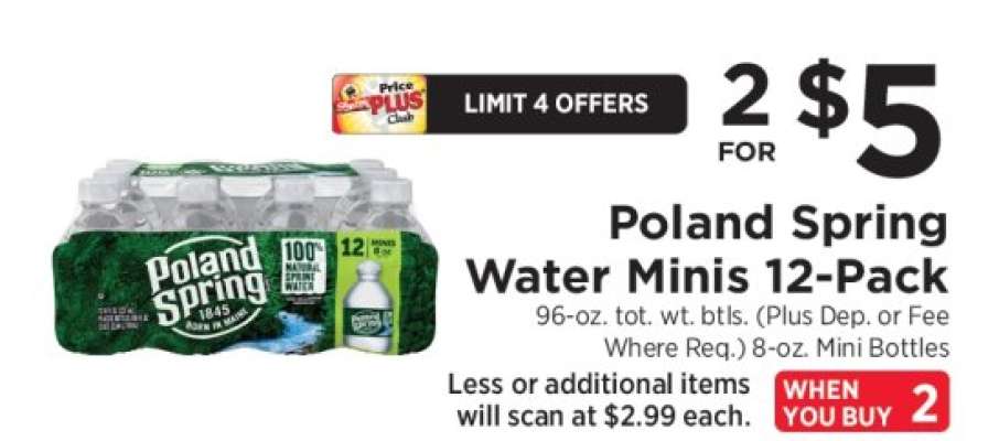 Poland Spring Water Minis 12-Pack