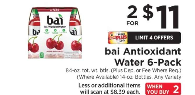 bai Antioxidant Water 6-Pack