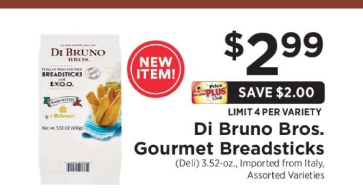 Di Bruno Bros. Gourmet Breadsticks