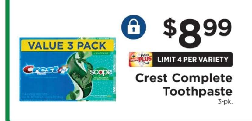 Crest Complete Toothpaste