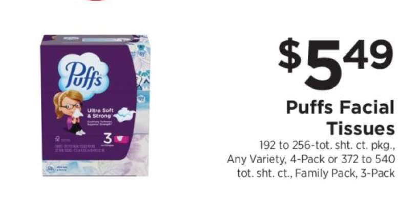 Puffs Facial Tissues