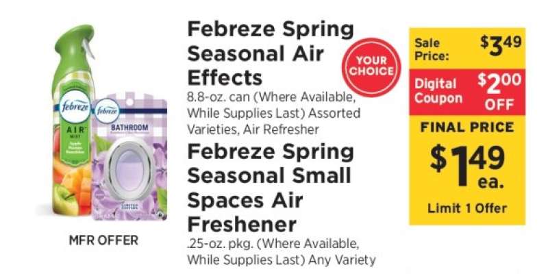 Febreze Spring Seasonal Air Effects