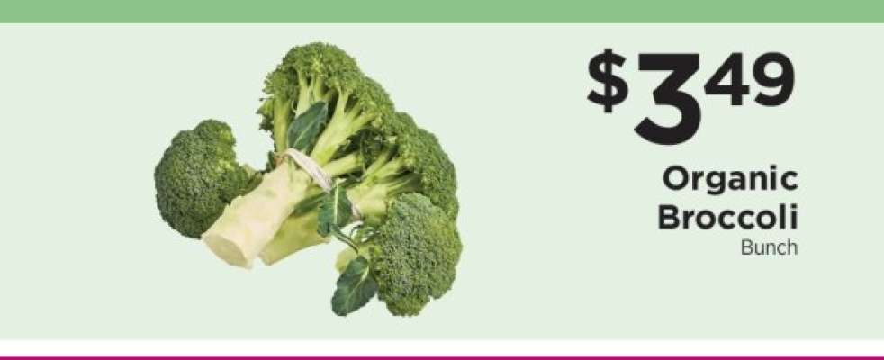 BROCCOLI - SHOPRITE • Starting at ️ $3.49