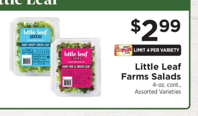 Little Leaf Farms Salads