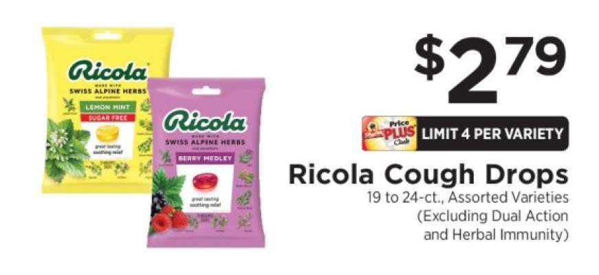 Ricola Cough Drops