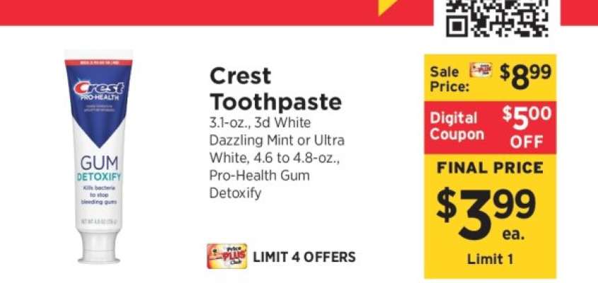 Crest Toothpaste