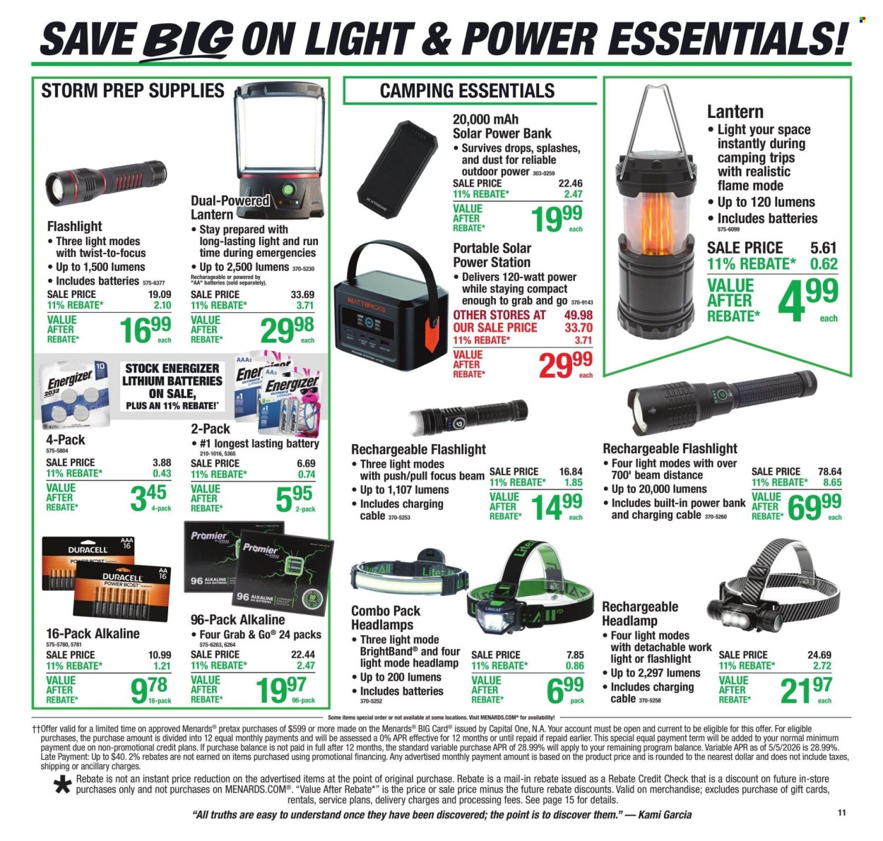 Menards ad - 06/04/2026 - 06/14/2026. Page 13