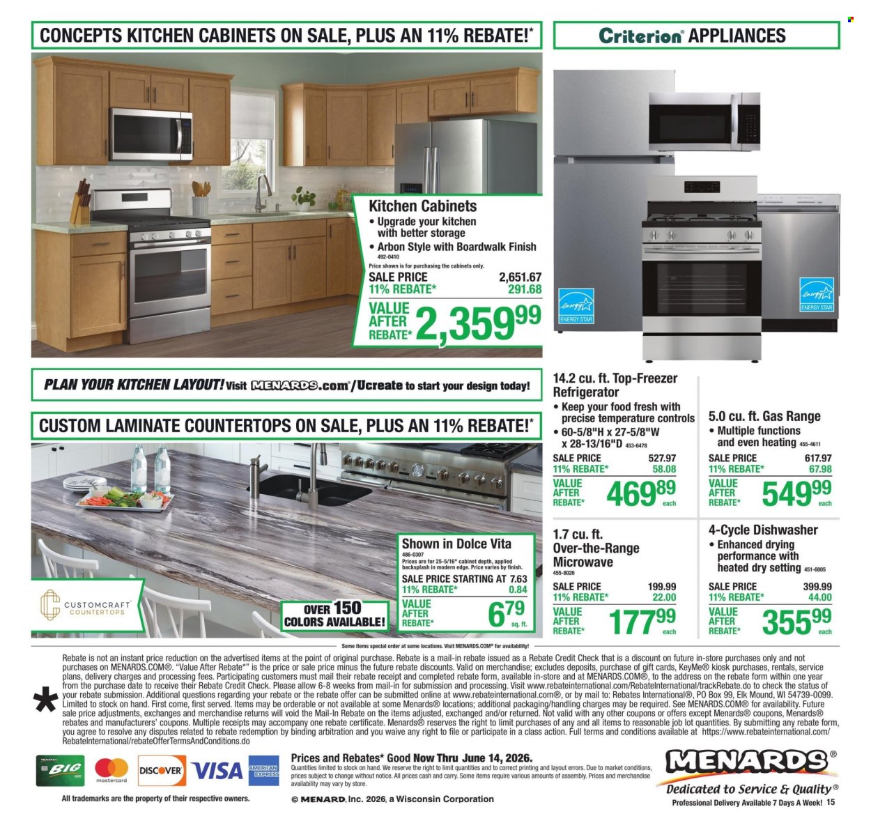 Menards ad - 06/04/2026 - 06/14/2026. Page 21