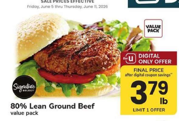 Signature SELECT 80% Lean Ground Beef