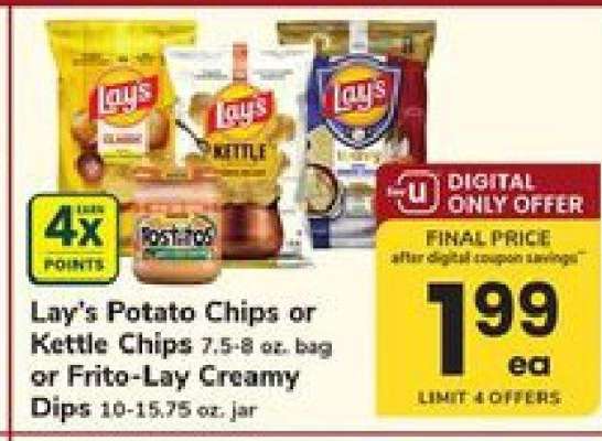 Lay's Potato Chips or Kettle Chips