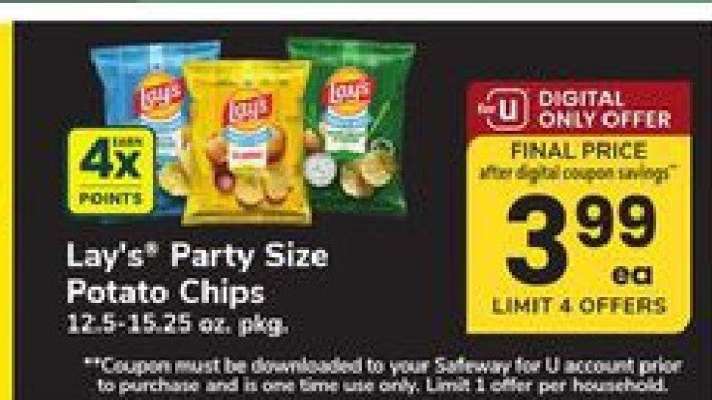 Lay's Party Size Potato Chips