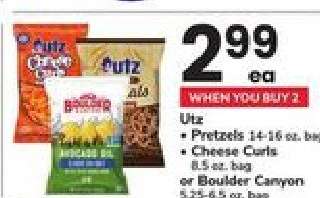Utz or Boulder Canyon Snacks