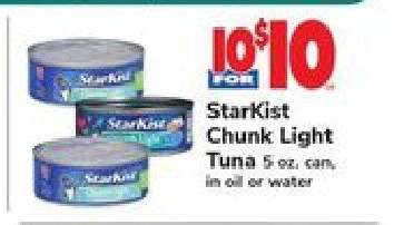 Starkist Chunk Light Tuna