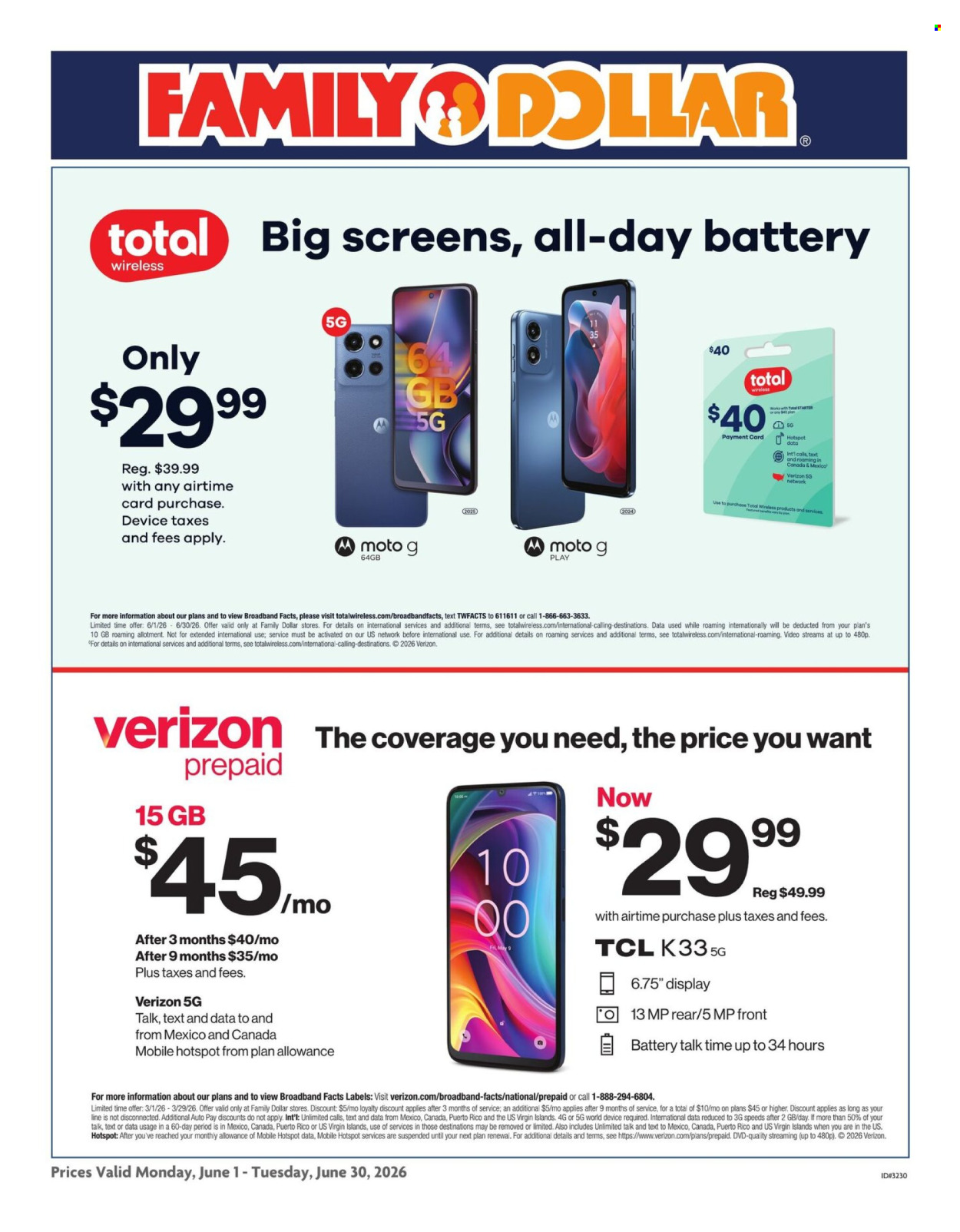 Family Dollar ad - 06/01/2026 - 06/30/2026. Page 2