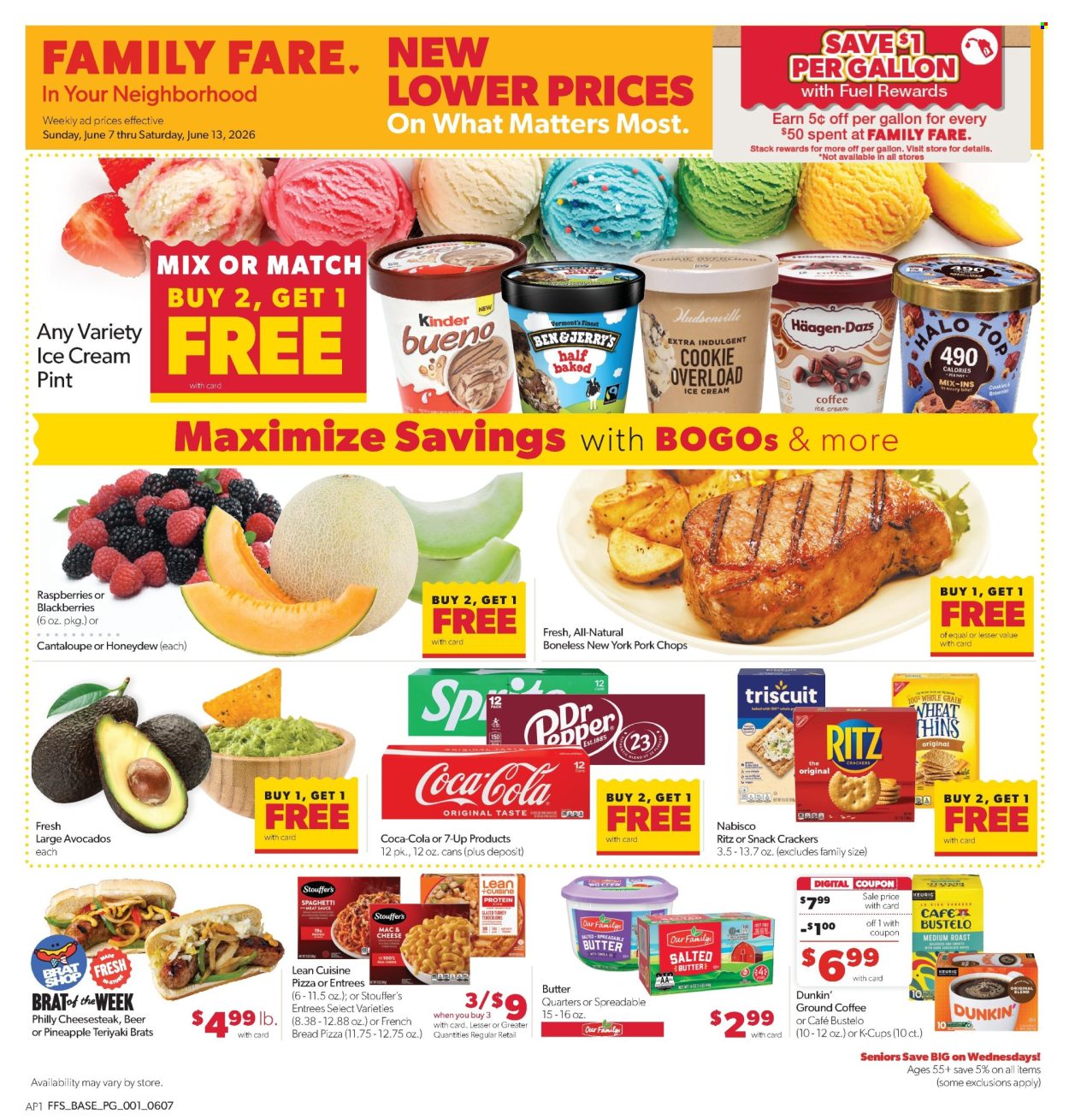 Family Fare ad - 06/07/2026 - 06/13/2026. Page 1