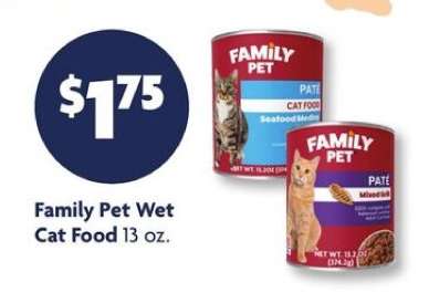 Family Pet Wet Cat Food