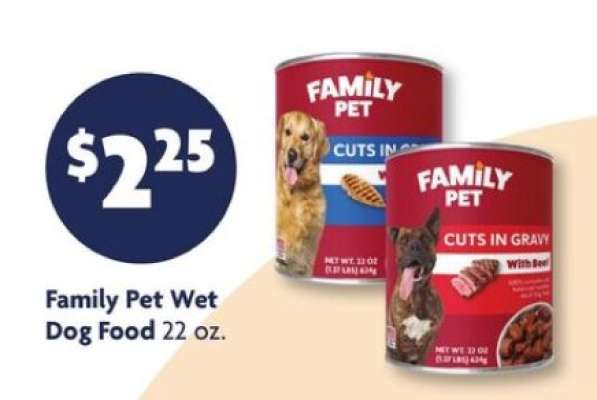 Family Pet Wet Dog Food