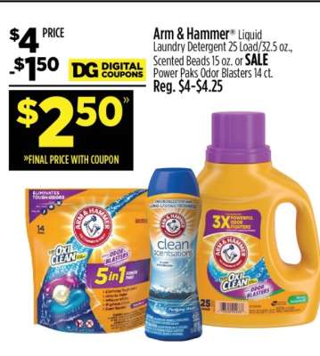 Arm & Hammer Liquid Laundry Detergent