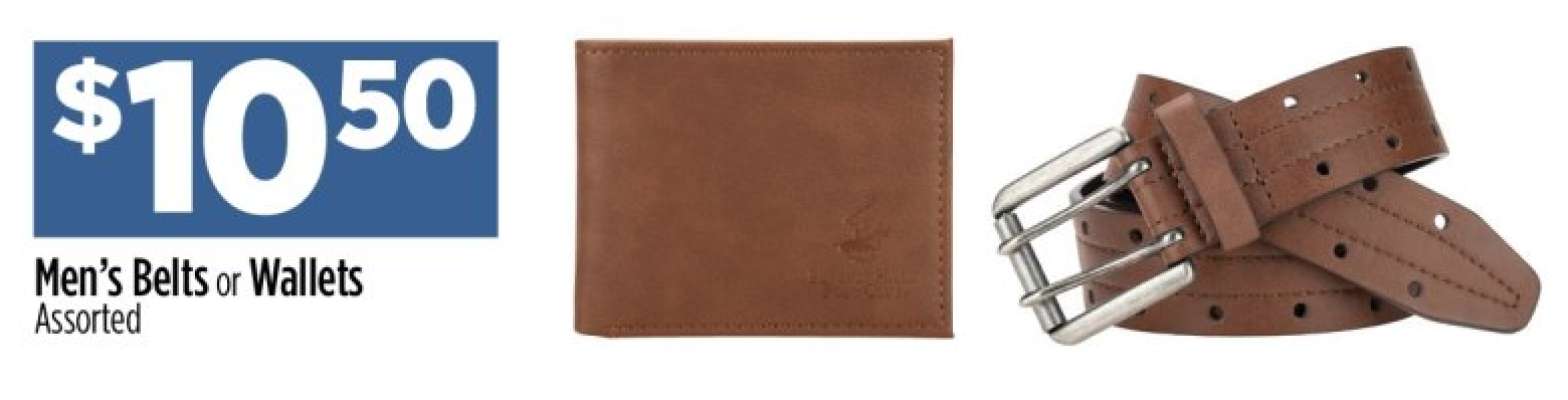 Men's Belts or Wallets