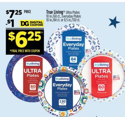 True Living Ultra Plates