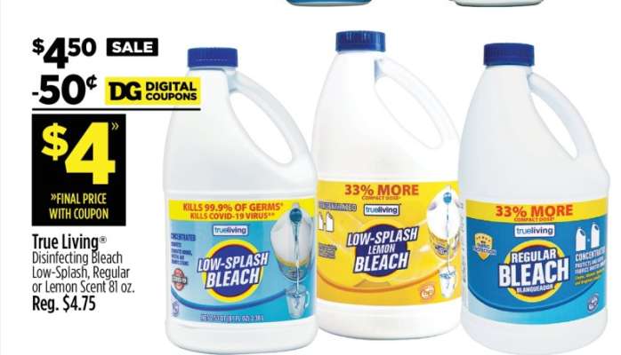 True Living Disinfecting Bleach