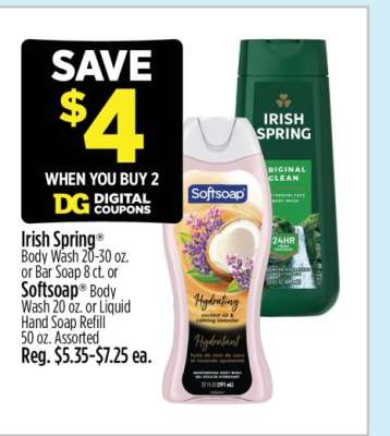 Irish Spring® or Softsoap®