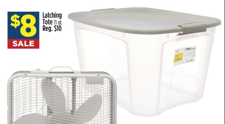 Latching Tote 71 qt.