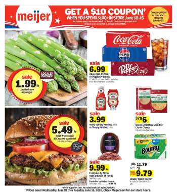 Meijer Flyer - 06/10/2026 - 06/16/2026.
