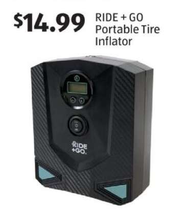 RIDE + GO Portable Tire Inflator