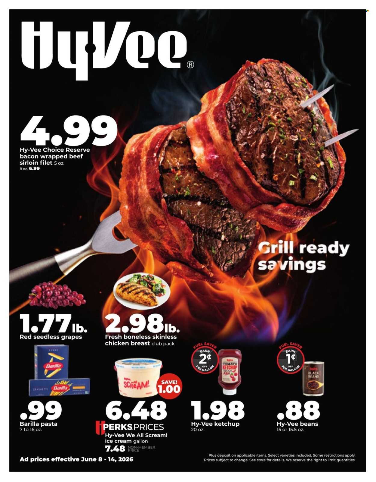 Hy-Vee ad - 06/08/2026 - 06/14/2026. Page 1