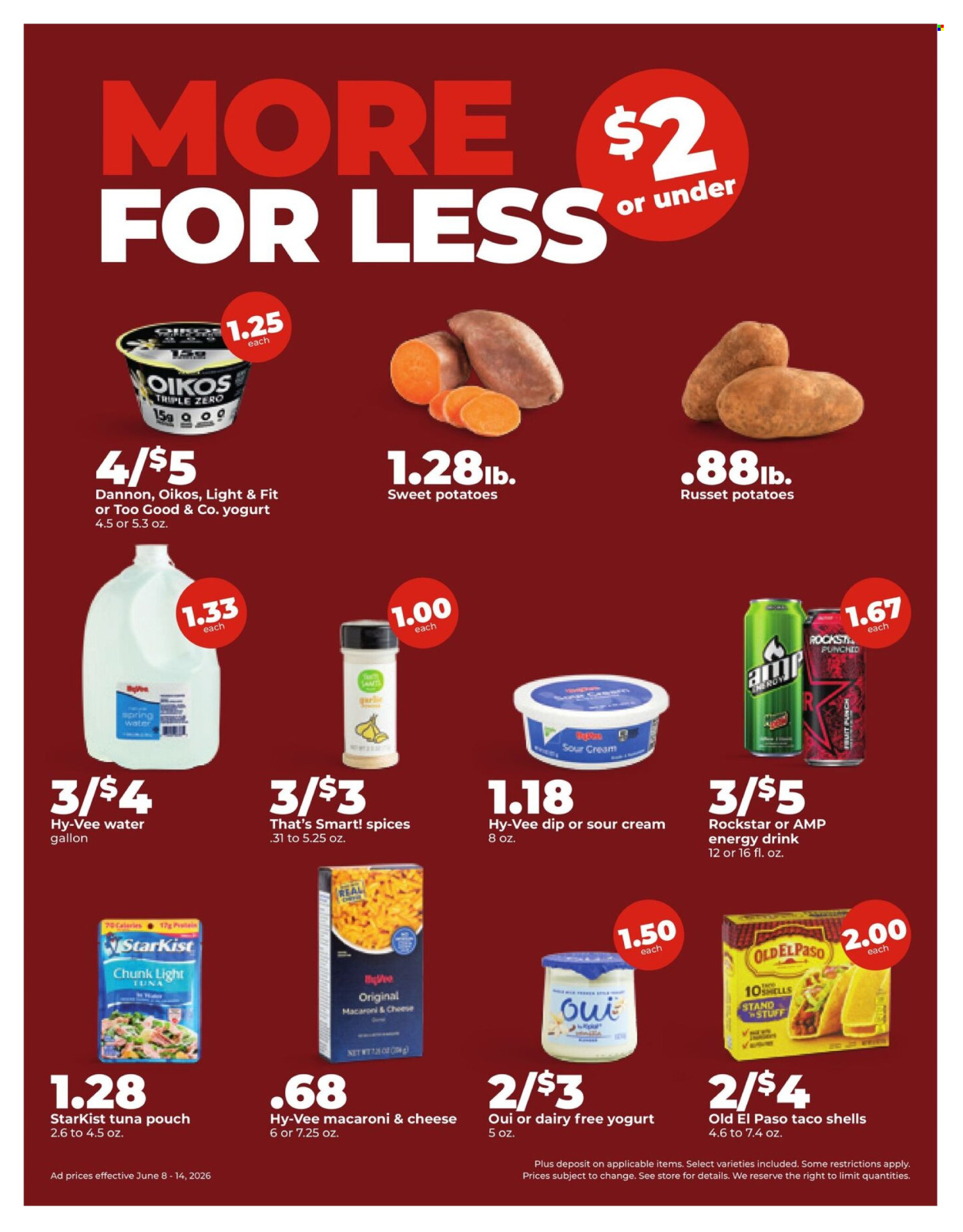 Hy-Vee ad - 06/08/2026 - 06/14/2026. Page 4