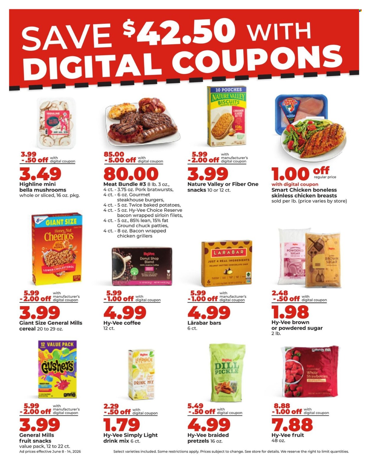 Hy-Vee ad - 06/08/2026 - 06/14/2026. Page 8