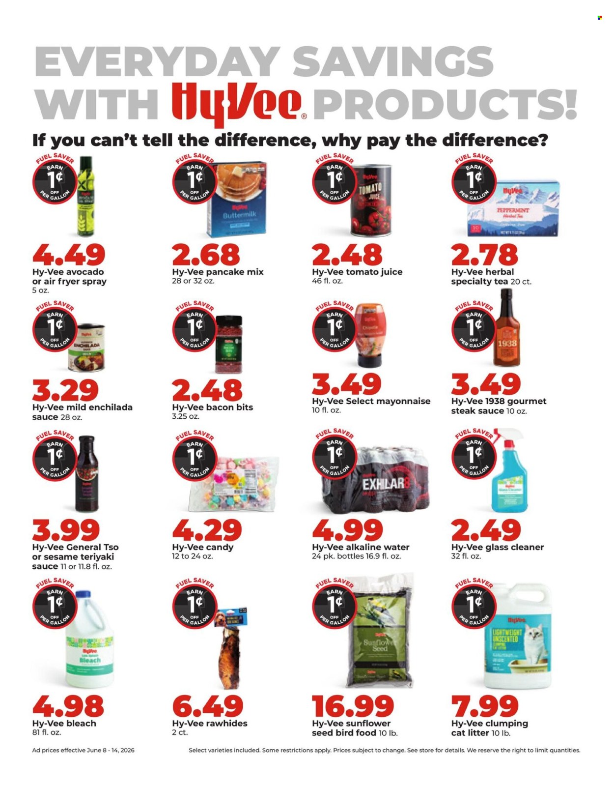 Hy-Vee ad - 06/08/2026 - 06/14/2026. Page 20