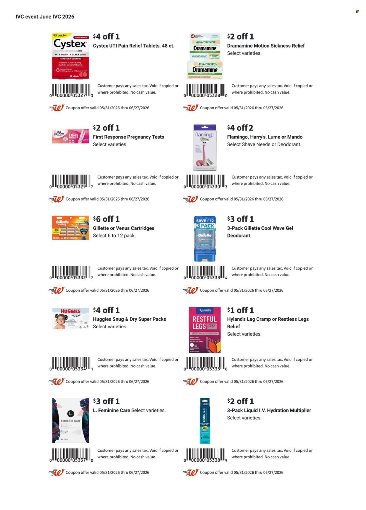 Walgreens ad - 05/31/2026 - 06/27/2026. Page 2