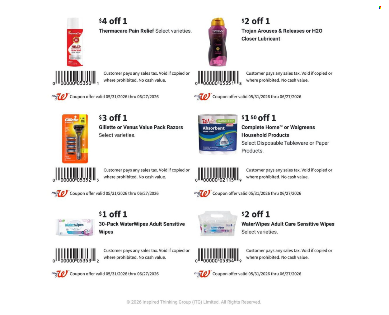 Walgreens ad - 05/31/2026 - 06/27/2026. Page 4