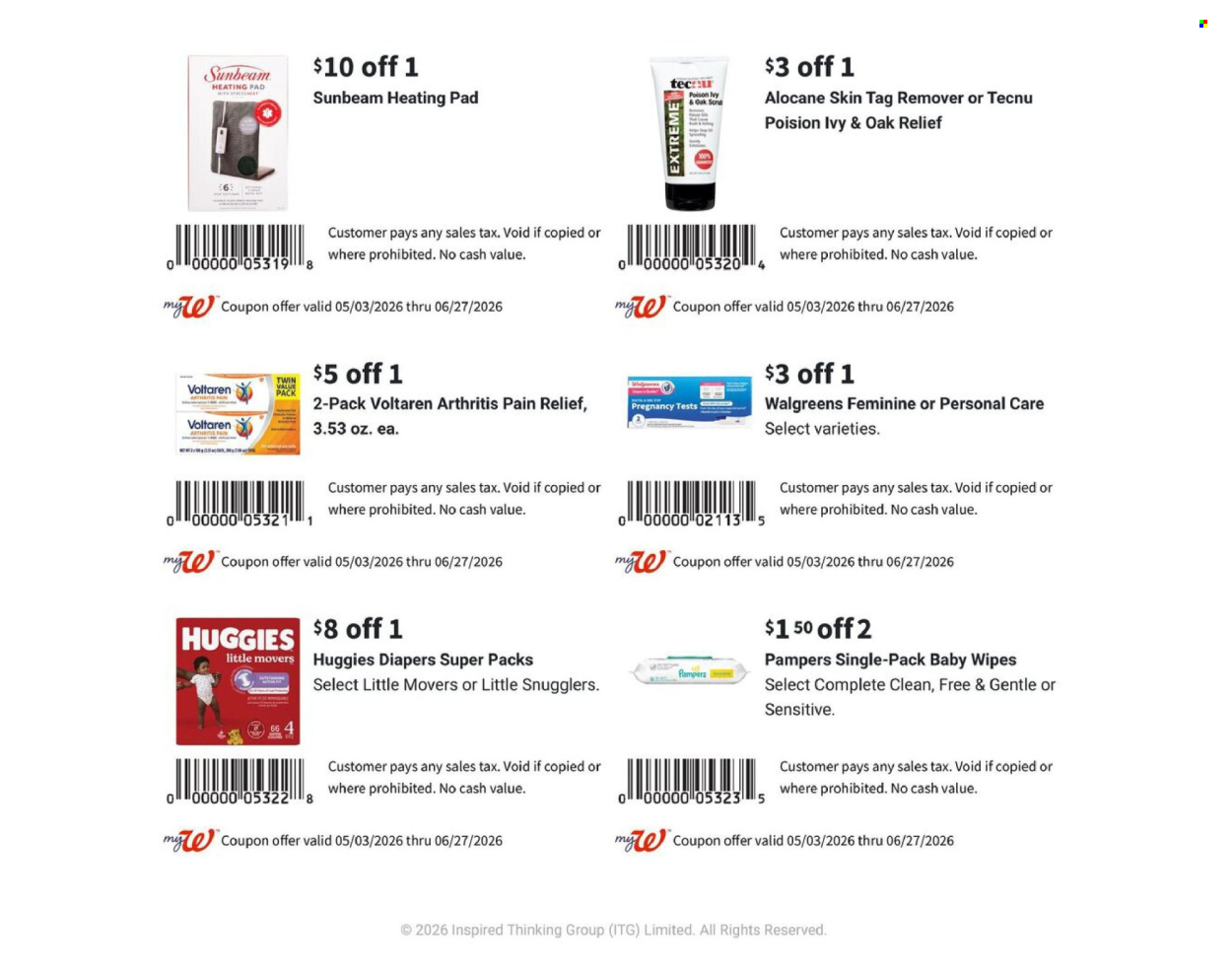 Walgreens ad - 05/31/2026 - 06/27/2026. Page 7