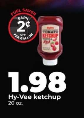 Hy-Vee ketchup