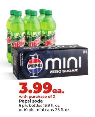 Pepsi soda